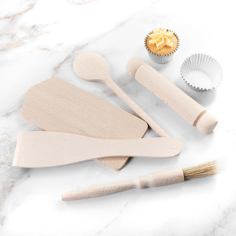 Personalised Kids Gingerbread Baking Set: 3 - Tools By Gift Moments