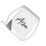 Personalised Hidden Message Sequin Bag: 13 - Kids Bags By Gift Moments