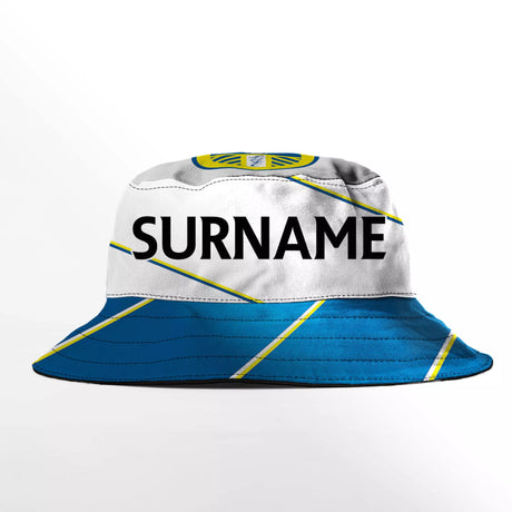 Personalised Leeds United FC Name Bucket Hat: 3 - Caps & Hats By Leeds United