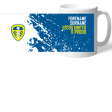 Personalised Leeds United FC Proud Mug: 2 - Mugs By Leeds United