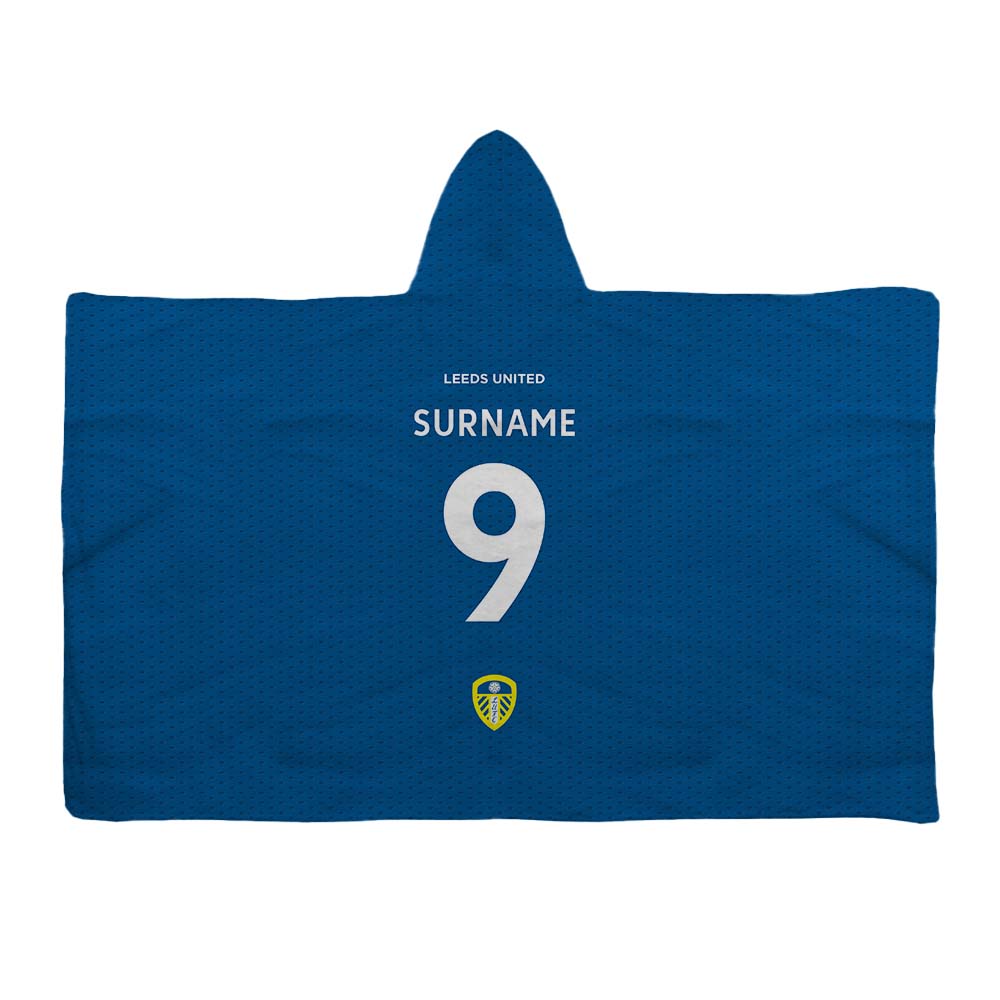 Leeds United FC Adult Hooded Fleece Blanket: 1 - Blankets By Leeds United