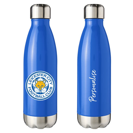 Personalised Leicester City FC Insulated Water Bottle: 1 - Water Bottles By Leicester City