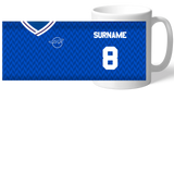 Personalised Leicester City FC Retro Mug: 2 - Mugs By Leicester City