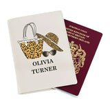 Personalised Leopard Print Passport Holder: 3 - Passport Holders By Gift Moments