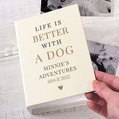 Personalised Pet-Themed 6x4 Photo Album: 1 - Photo Albums By Gift Moments