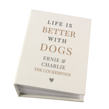 Personalised Pet-Themed 6x4 Photo Album: 6 - Photo Albums By Gift Moments