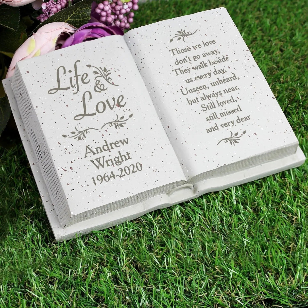 Personalised Life & Love Memorial Book: 2 - Memorials By Gift Moments