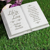 Personalised Life & Love Memorial Book: 2 - Memorials By Gift Moments