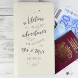 Personalised Travel Document Holder for Couples: 1 - Travel Accessories By Gift Moments