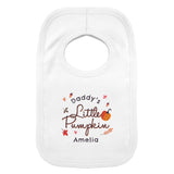 Personalised Little Pumpkin Baby Bib: 4 - Baby Clothing By Gift Moments