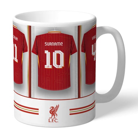 Personalised Liverpool FC Dressing Room Mug: 1 - Mugs By Liverpool