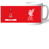 Personalised Liverpool FC Subbuteo Mug: 2 - Mugs By Liverpool