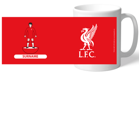 Personalised Liverpool FC Subbuteo Mug: 2 - Mugs By Liverpool