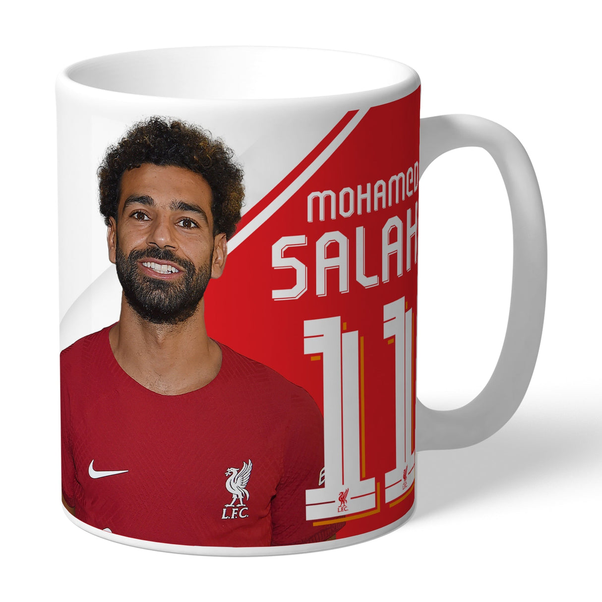 Personalised Salah Autograph Liverpool FC Mug: 1 - Mugs By Liverpool