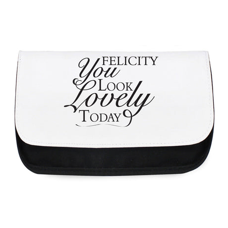 Personalised Look Lovely Makeup Bag: 3 - Toiletry & Makeup Bags By Gift Moments