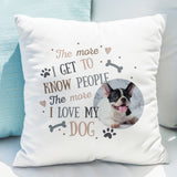 Personalised Dog Photo Upload Cushion: 1 - Cushions By Gift Moments