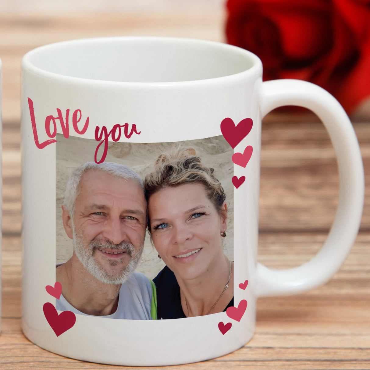 Personalised Photo Love Mug: 2 - Mugs By Gift Moments