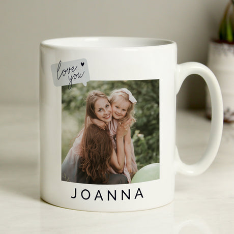 Personalised Love You Photo Upload Mug: 2 - Mugs By Gift Moments