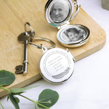 Personalised In Loving Memory Photo Keyring: 6 - Keyrings By Gift Moments