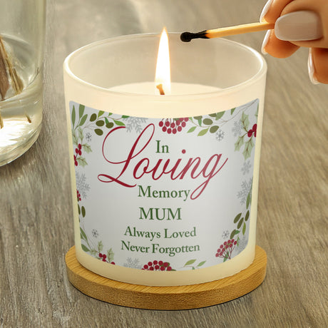 Personalised Memory Scented Jar Candle: 2 - Candles By Gift Moments