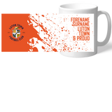 Personalised Luton Town FC Mug: 2 - Mugs By Luton Town