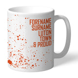 Personalised Luton Town FC Mug: 1 - Mugs By Luton Town