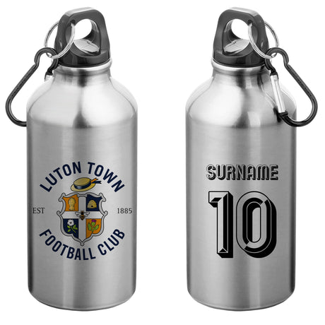 Luton Town FC Retro Water Bottle: 1 - Water Bottles By Luton Town