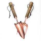 Personalised Luxe Copper Gardening Trowel and Fork Set: 8 - Tools & Storage By Gift Moments