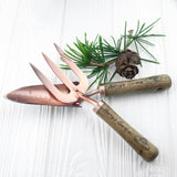 Personalised Luxe Copper Gardening Trowel and Fork Set: 7 - Tools & Storage By Gift Moments