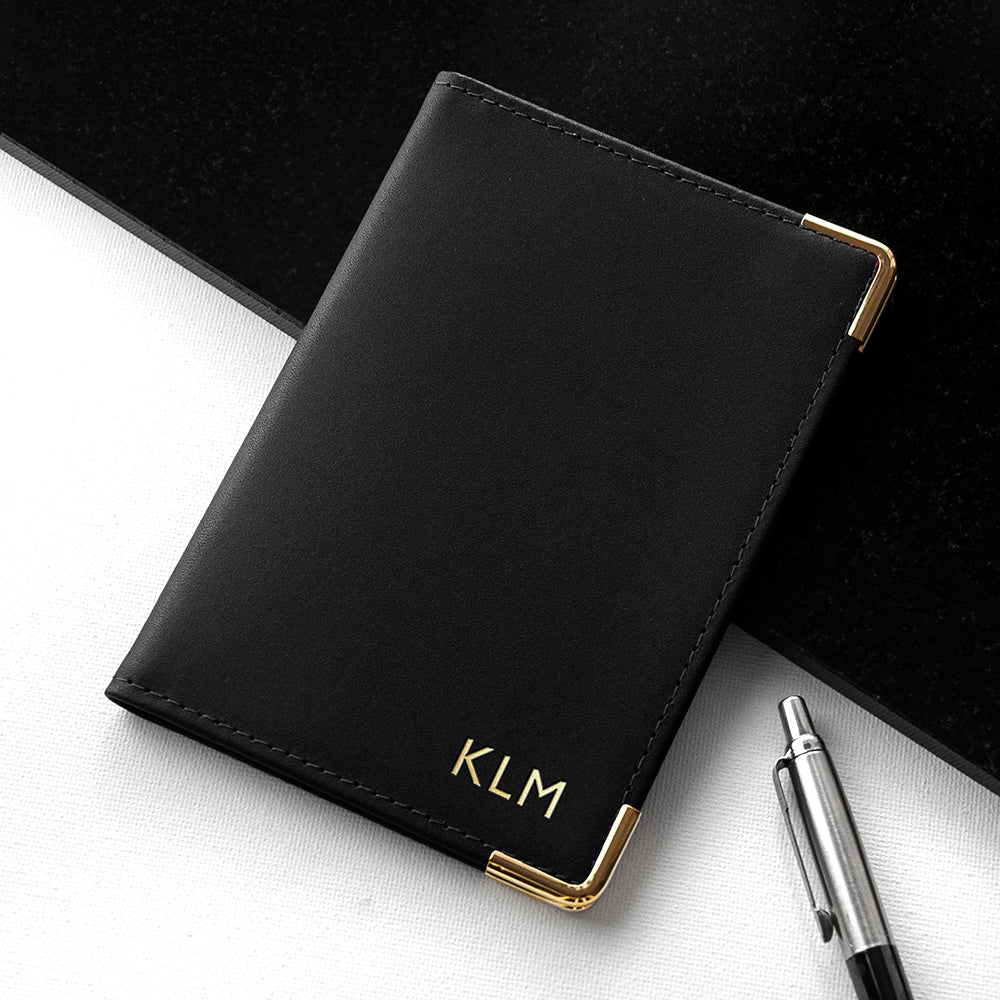 Personalised Luxury Leather Passport Covers