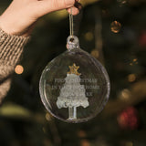 Personalised Luxury Glass Christmas Baubles: 3 - Christmas Baubles By Gift Moments