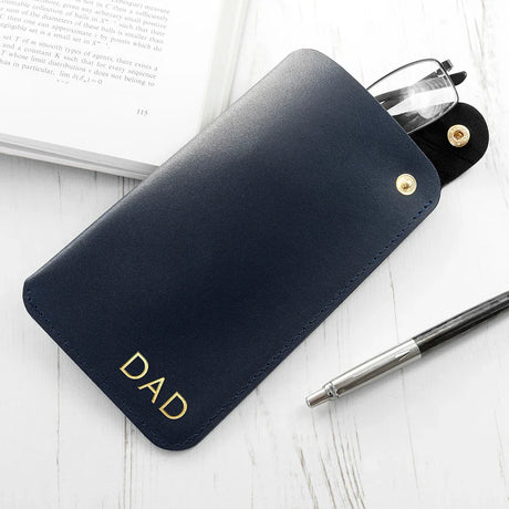 Personalised Luxury Leather Glasses Case: 7 - Glasses Cases By Gift Moments