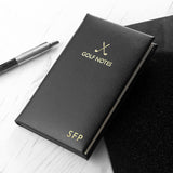 Personalised Luxury Leather Golf Notebook: 10 - Notebooks By Gift Moments