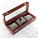 Personalised Luxury Wooden Watch Box: 6 - Jewellery Boxes By Gift Moments