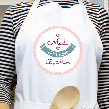 Personalised Love Apron with Custom Name: 4 - Aprons By Gift Moments