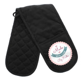 Personalised Made with Love Oven Gloves: 5 - Oven Gloves By Gift Moments