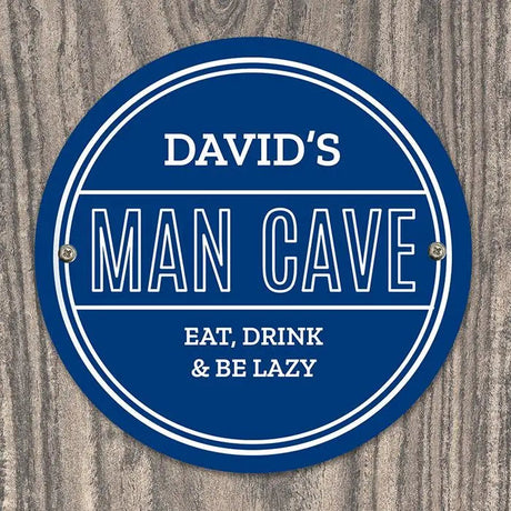 Personalised Man Cave Heritage Plaque: 5 - Signs & Plaques By Gift Moments