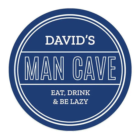 Personalised Man Cave Heritage Plaque: 3 - Signs & Plaques By Gift Moments