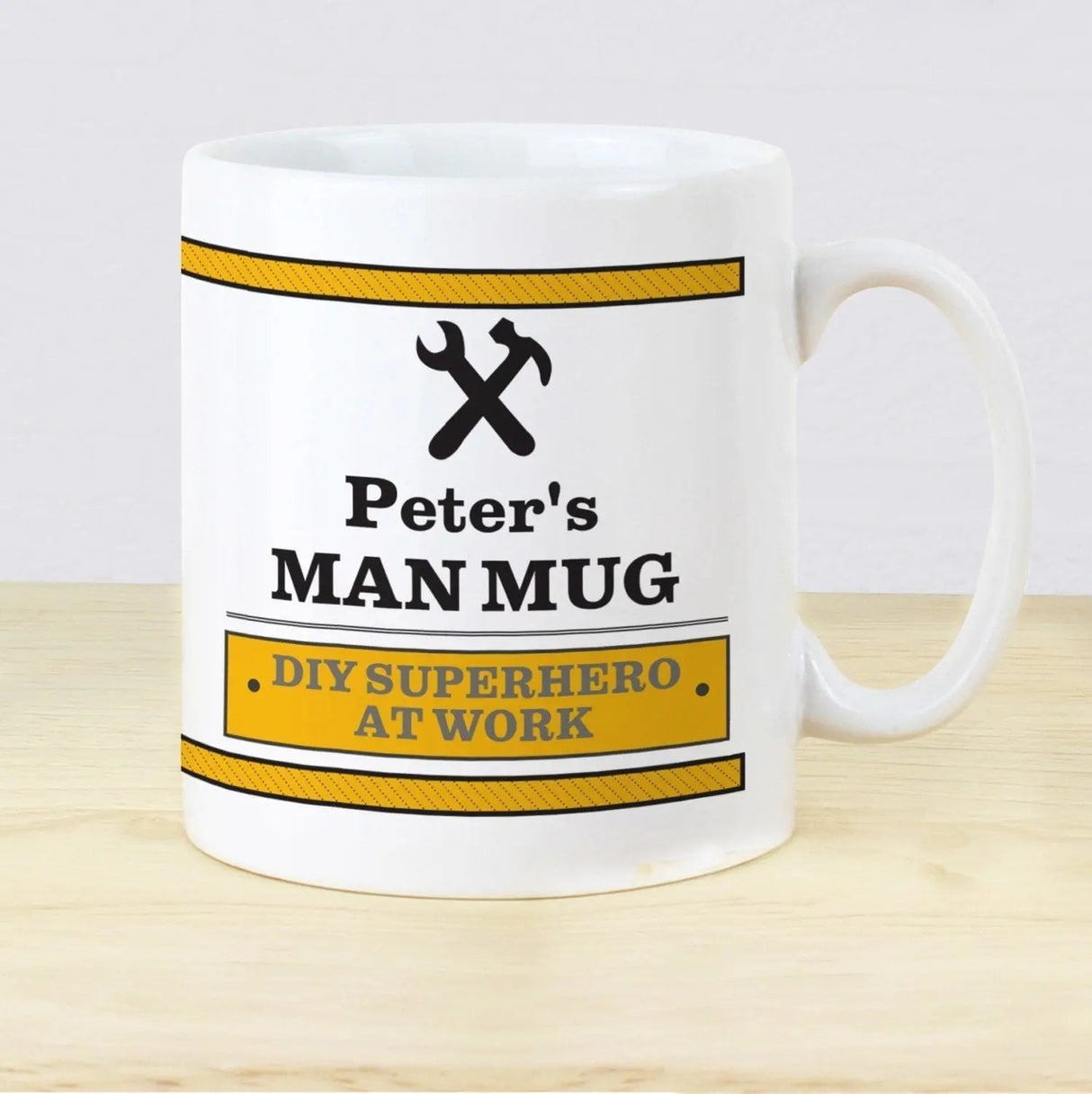 Personalised Man At Work Mug: 1 - Mugs By Gift Moments