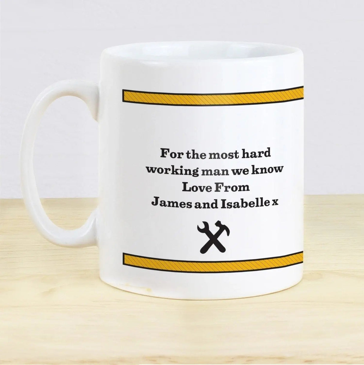 Personalised Man At Work Mug: 2 - Mugs By Gift Moments