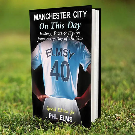 Personalised Manchester City History Book: 1 - Books By Manchester City