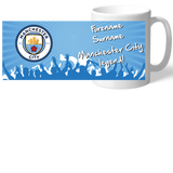 Personalised Manchester City FC Legend Mug: 2 - Mugs By Manchester City