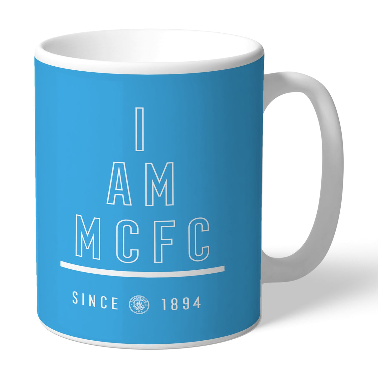 Personalised Manchester City FC Mug: 1 - Mugs By Manchester City