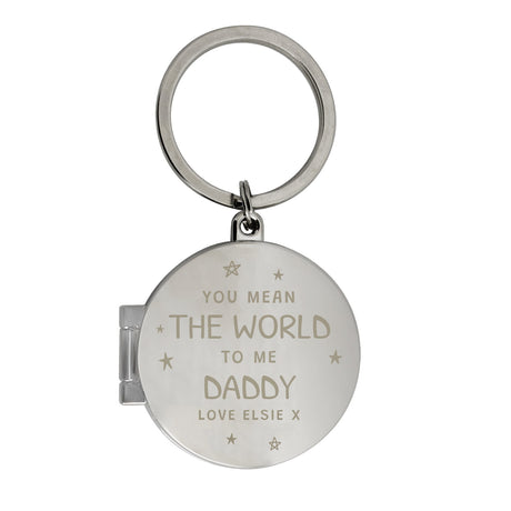 You Mean The World To Me Keyring: 3 - Keyrings By Gift Moments