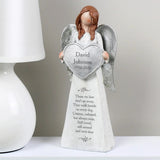 Personalised Memorial Angel Ornament: 1 - Memorials By Gift Moments