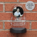 Personalised Memorial Photo Upload Outdoor Solar Light: 5 - Solar Lights By Gift Moments