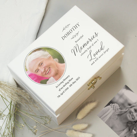 Personalised Memorial Photo Keepsake Box: 2 - Keepsake Boxes By Gift Moments