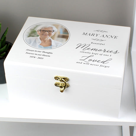 Personalised Memorial Photo Keepsake Box: 4 - Keepsake Boxes By Gift Moments