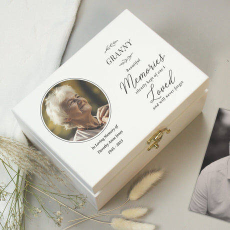 Personalised Memorial Photo Keepsake Box: 6 - Keepsake Boxes By Gift Moments