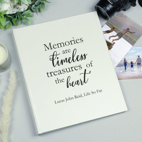 Personalised Timeless Memories Photo Album: 4 - Photo Albums By Gift Moments